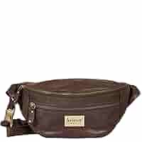 Cartella Avirex Mayday - In Pelle Morbida Tamponata A Mano, Con Due Manici, Da Uomo, Colore Marrone - Foto 5