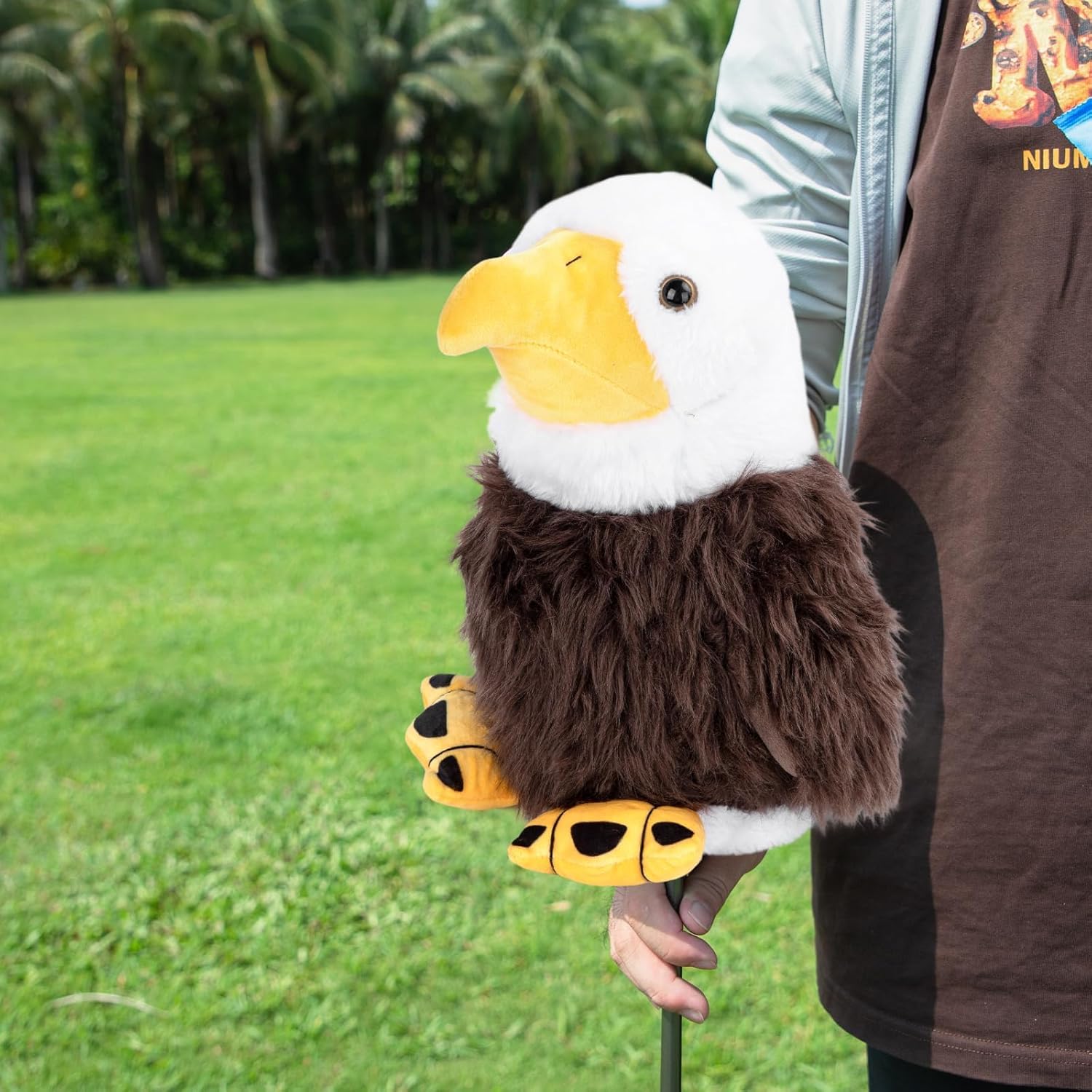 Montela Golf Club Head Cover Golf Club Covers Driver Headcover Funny Animal Golf Head Cover for Driver 460CC Golf Driver Cover Fit Taylormade Titleist D2 D3 917 Callaway Epic Ping