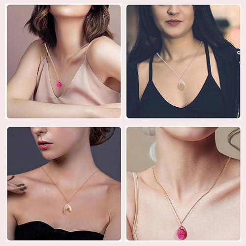 Miniatura 5 de Attuslla Moldes de joyería de resina, moldes de joyería para fundición de resina, moldes de joyería moldes colgantes con cuerda de cera negra y