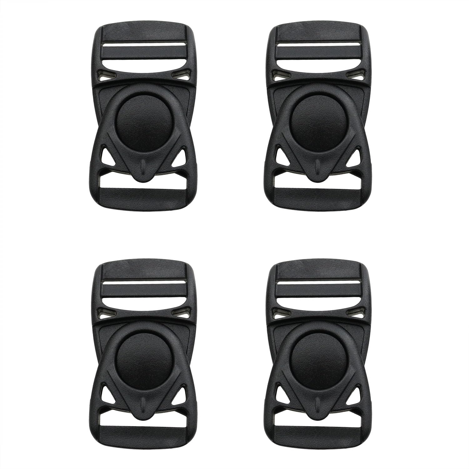 HJGarden 4PCS Webbing Belt Multifunctional Quick Release Buckle