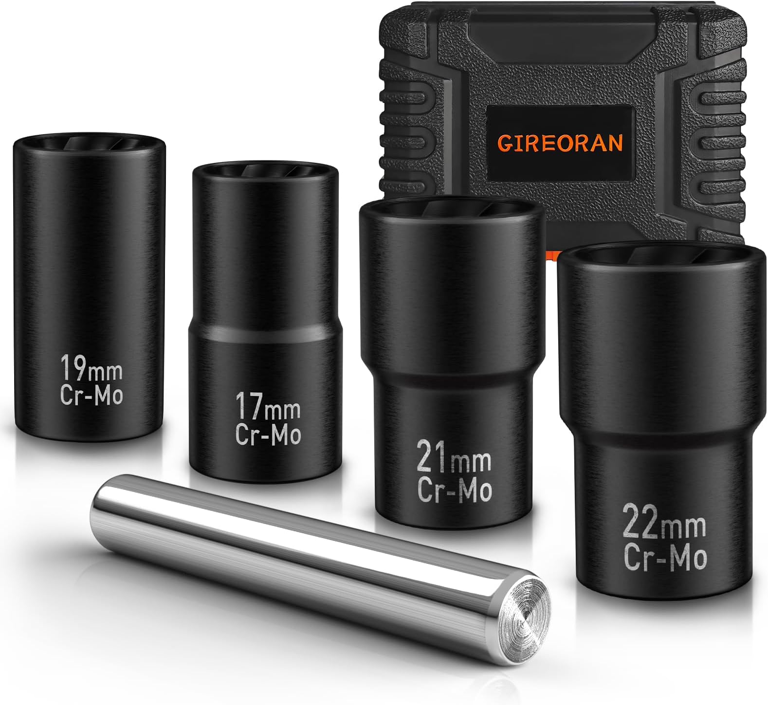 OEMTOOLS 24225 9 Piece 1/2 Inch Drive Wheel Lock Removal