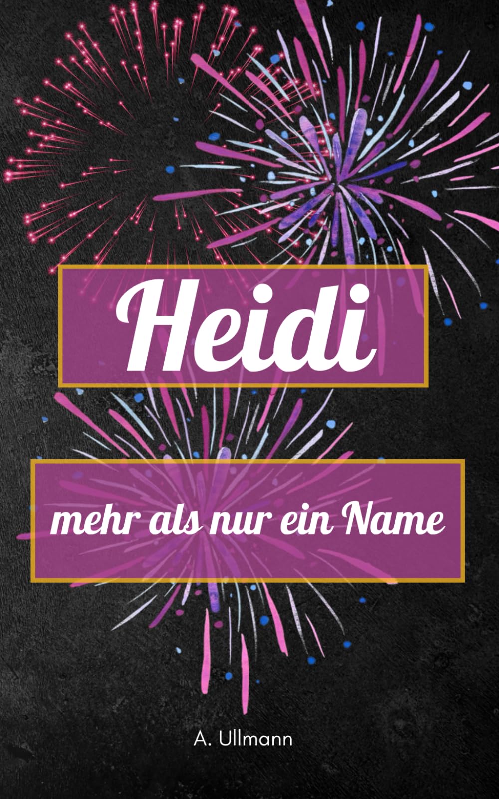 Heidi - mehr als nur ein Name: das perfekte Buch als Geschenk für Heidi