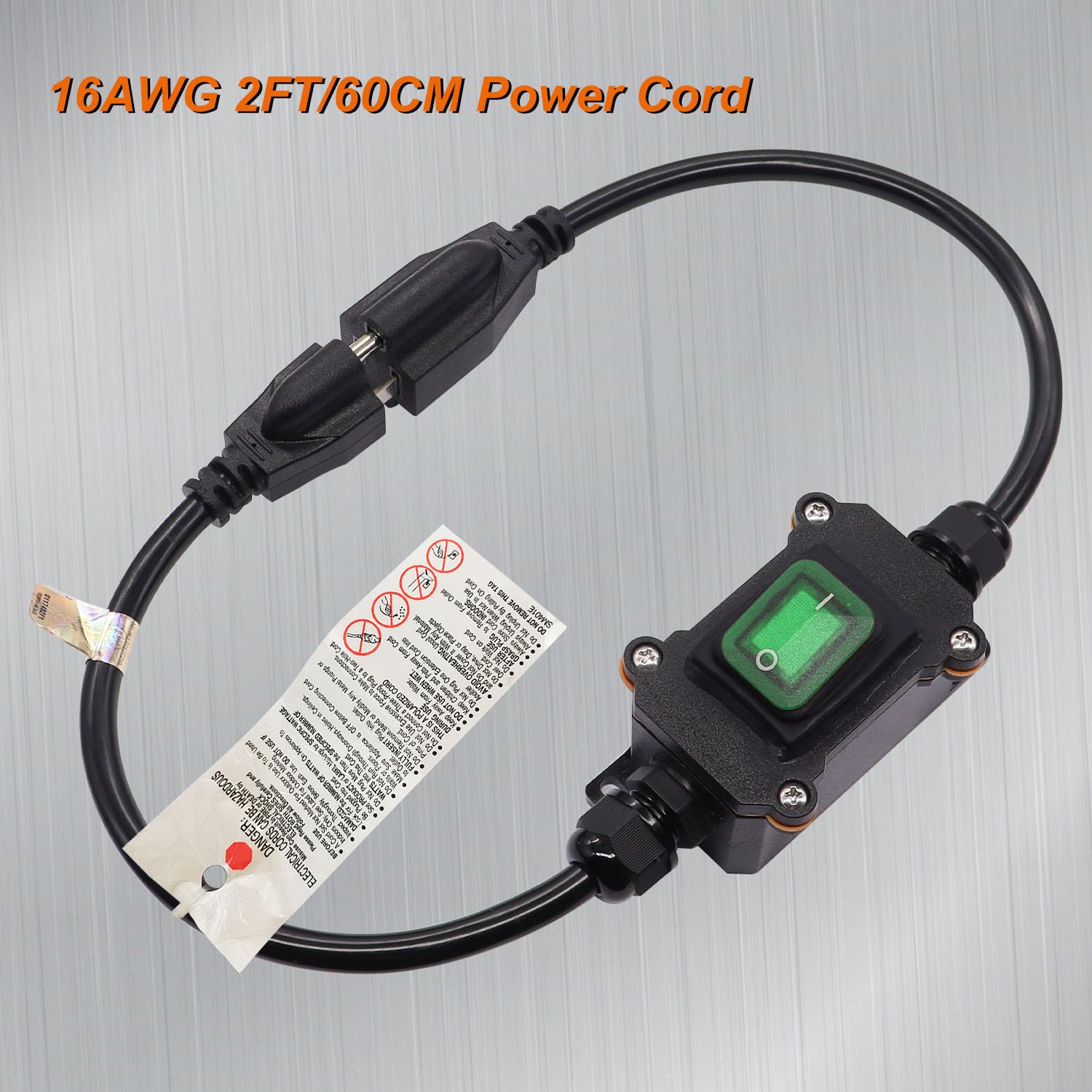 Outdoor Power Cord With Inline Switch Inline Switch 120v Outdoor