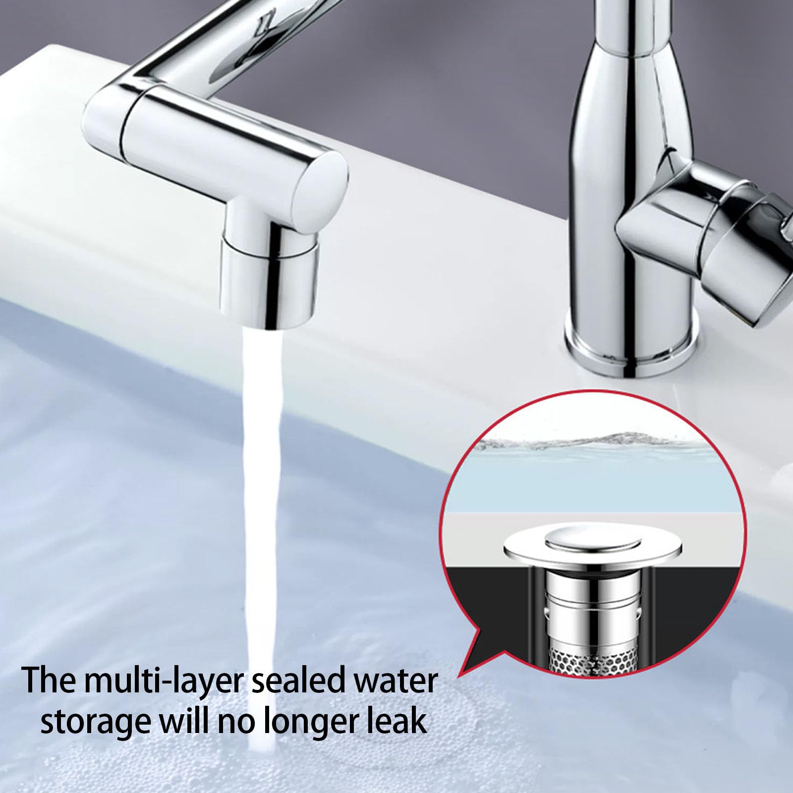 DIMITU Upgraded Bounces Bathtubs Drain Stoppers Drain Collector with Without Clog Basket Fit 1.3 1.6Inch Drain