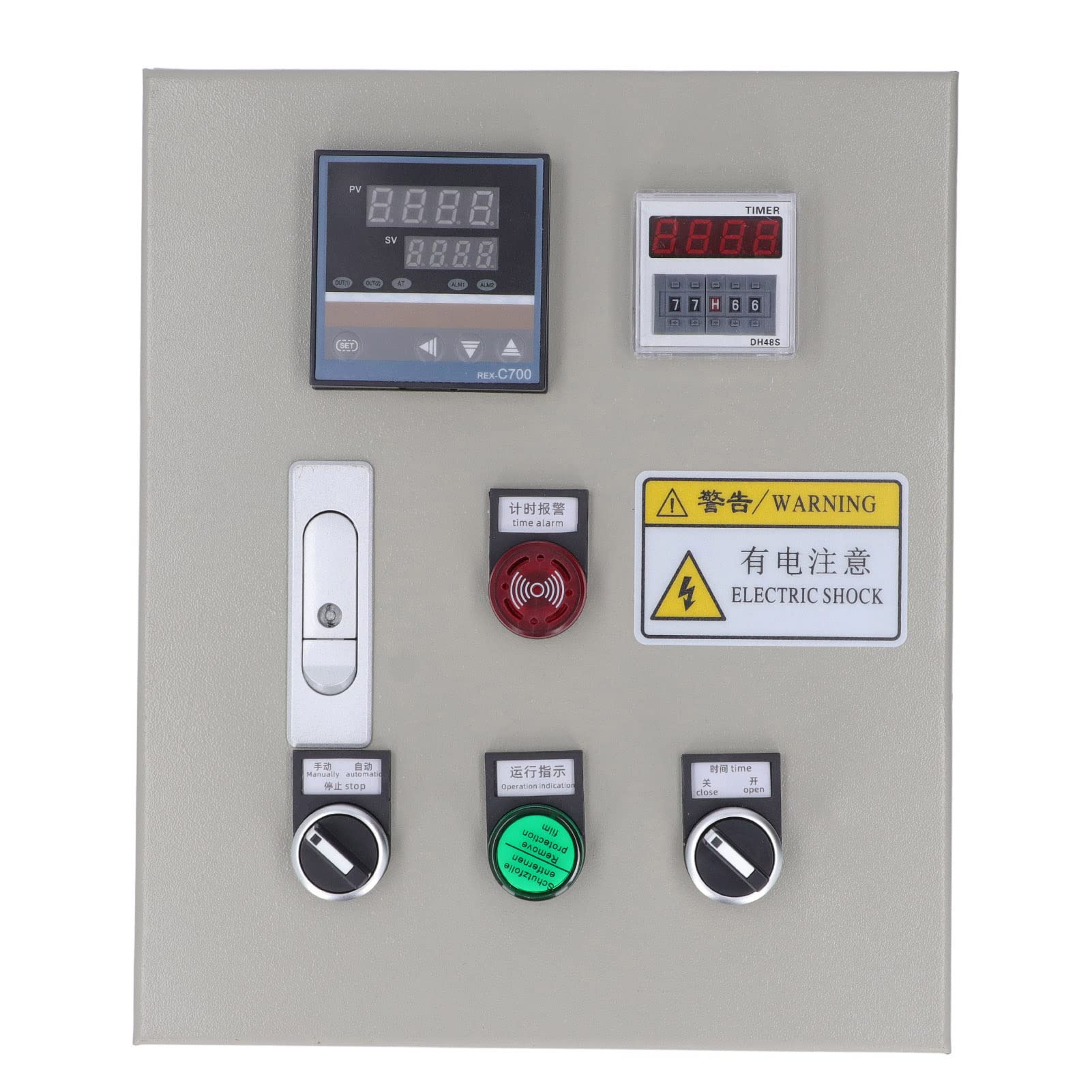 Kontroler Temperatury Niezawodne Inteligentne Sterowanie PID 0-400 ℃ dla IR Far Infrared Oven, Zarejestrowana Termopara