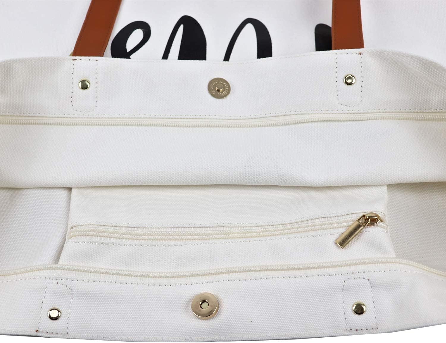 Lamyba New Mom Gifts, Mama Bag Tote with Makeup Bag, Cool Gifts for Mom to be/Expecting Mom/Pregnant Women - Image 7