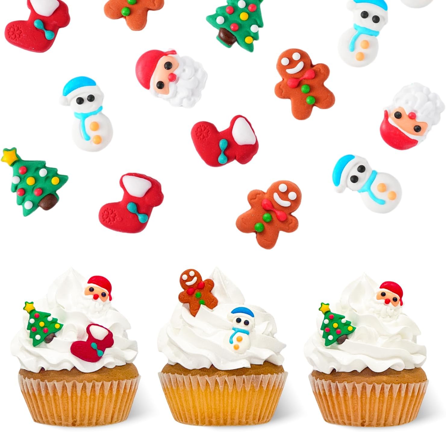 Edible Christmas Ornament Sugar Decorations