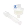 Dynarex Resp-02 HMEF 1000 Heat Moisture Exchanger with Bv Filter, Co2 Port, and Flex Tube, Clear, 30 Count