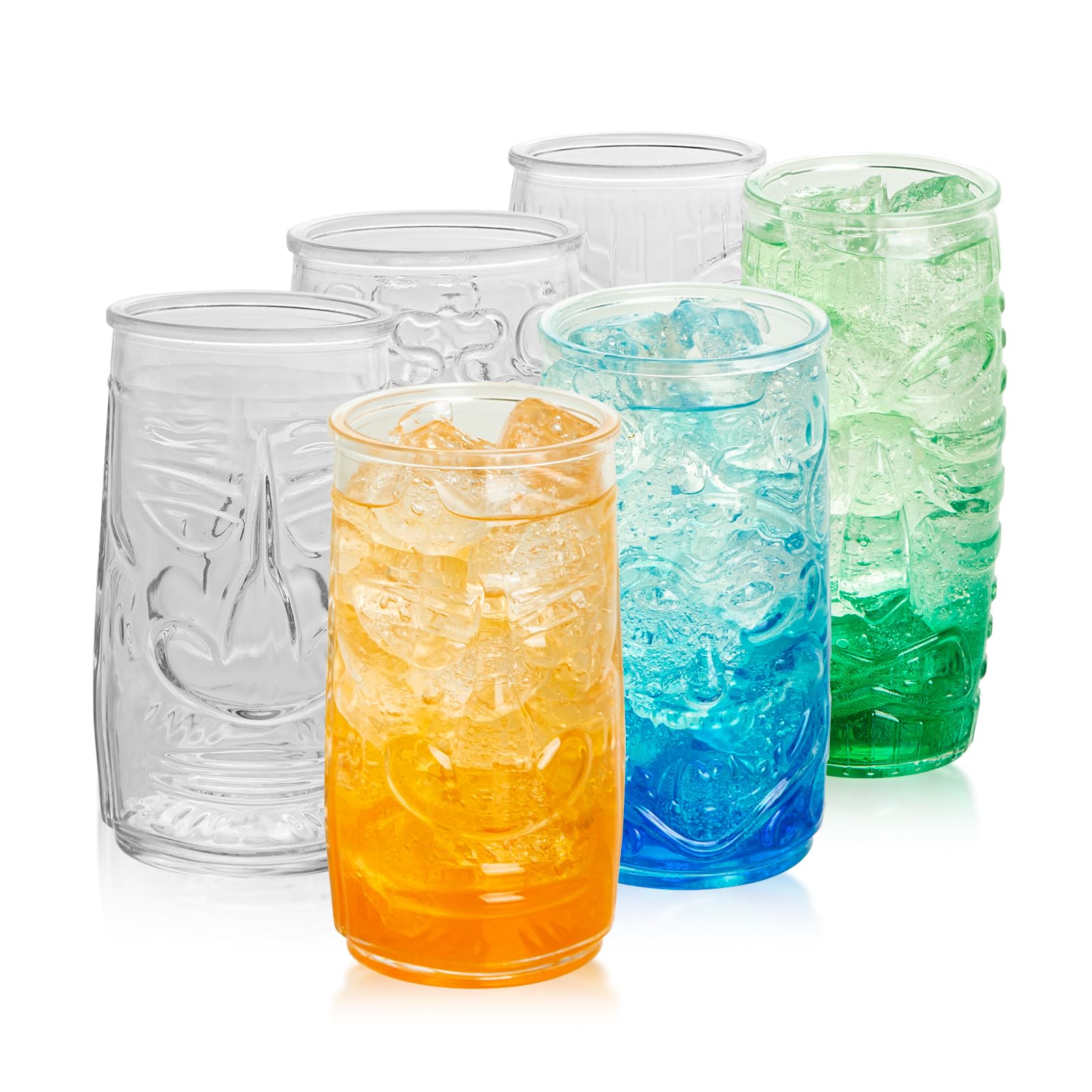 Verres à mojito en relief pour vos tables de fête en famille