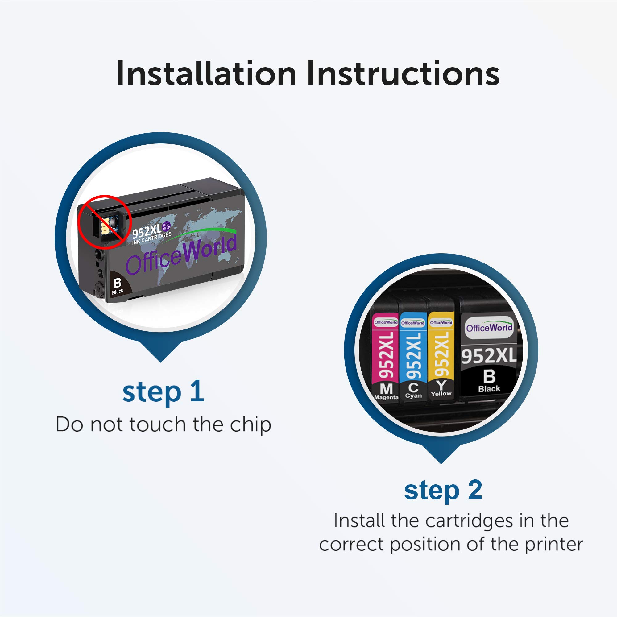 HP 952XL Ink Cartridges Combo 