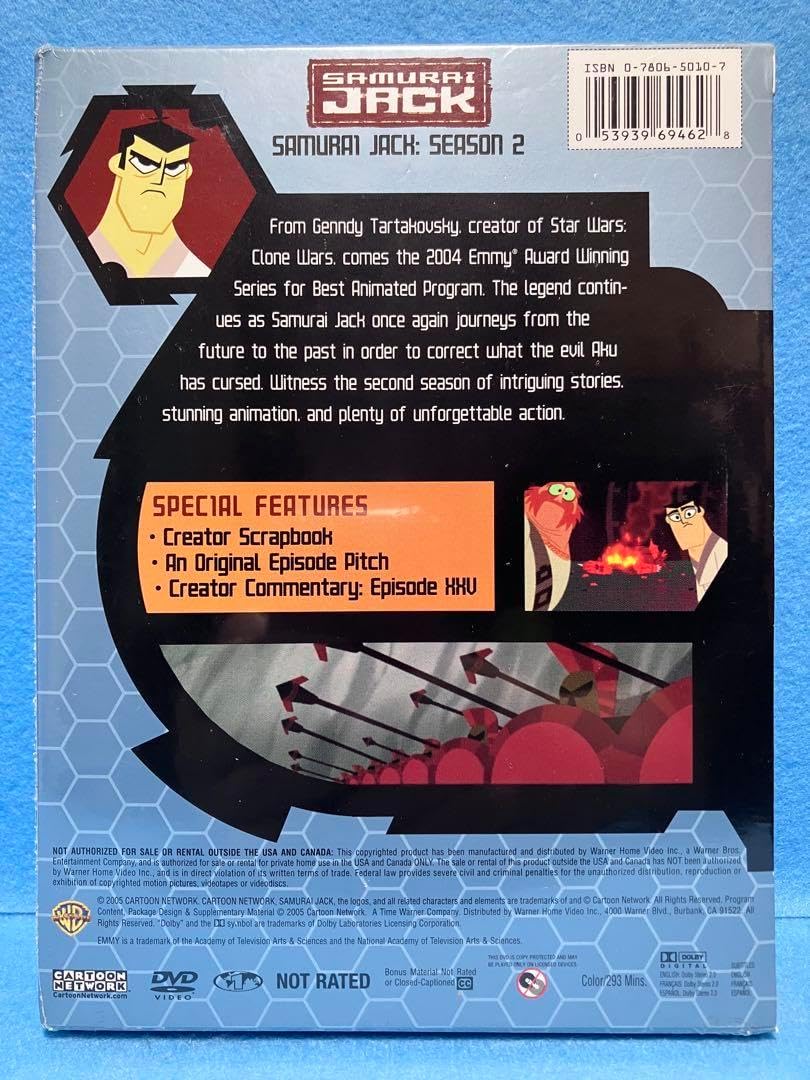 AM6715 SAMURAI JACK SEASON 2 輸入盤 DVD