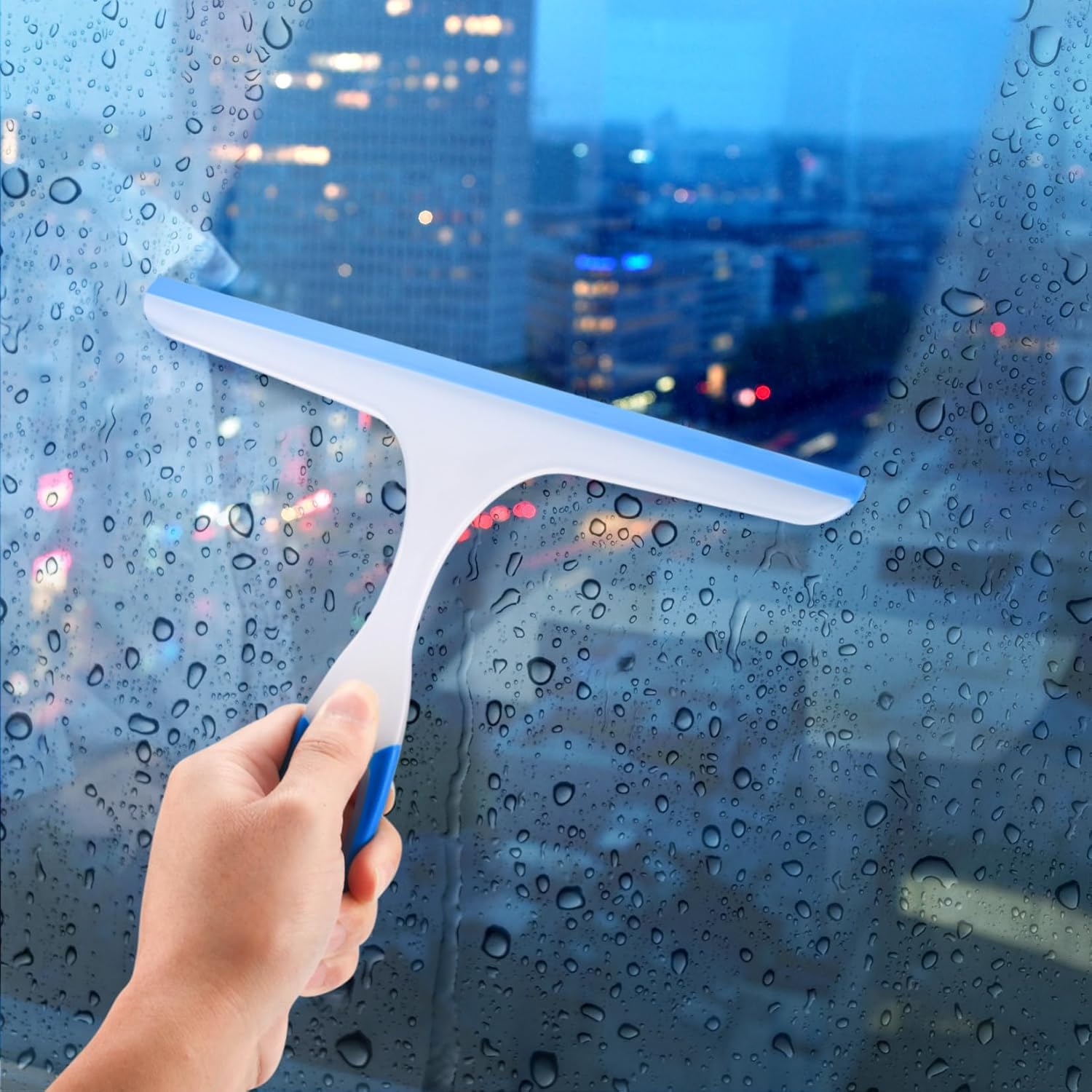 Shower Squeee for Glass Doors, Bathroom Squeee for Shower Cleaner