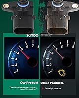 Vista 5 de SCITOO Sensor absoluto del colector de mapa compatible para Jeep Compass Patriot Grand Cherokee para Chrysler 200 300 para Dodge Avenger Viper