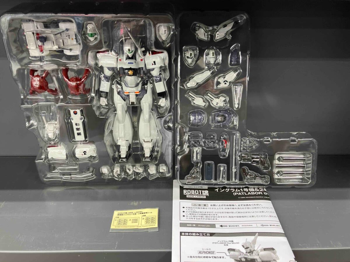ROBOT魂 機動警察パトレイバー イングラム 1号機＆2号機パーツセット ROBOT魂 イングラム1号機&2号機パーツセット(PATLABOR the Movie