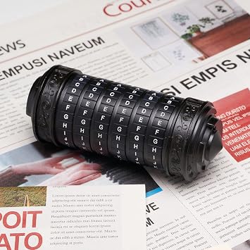 Cryptex Da Vinci Code Money Puzzle Box for Cash Gift Puzzle Boxes with Hidden Compartments Valentine's Day Gift for Boy Birthday Gifts for Her Gifts for Girlfriend Gifts for Men Gift for Mom