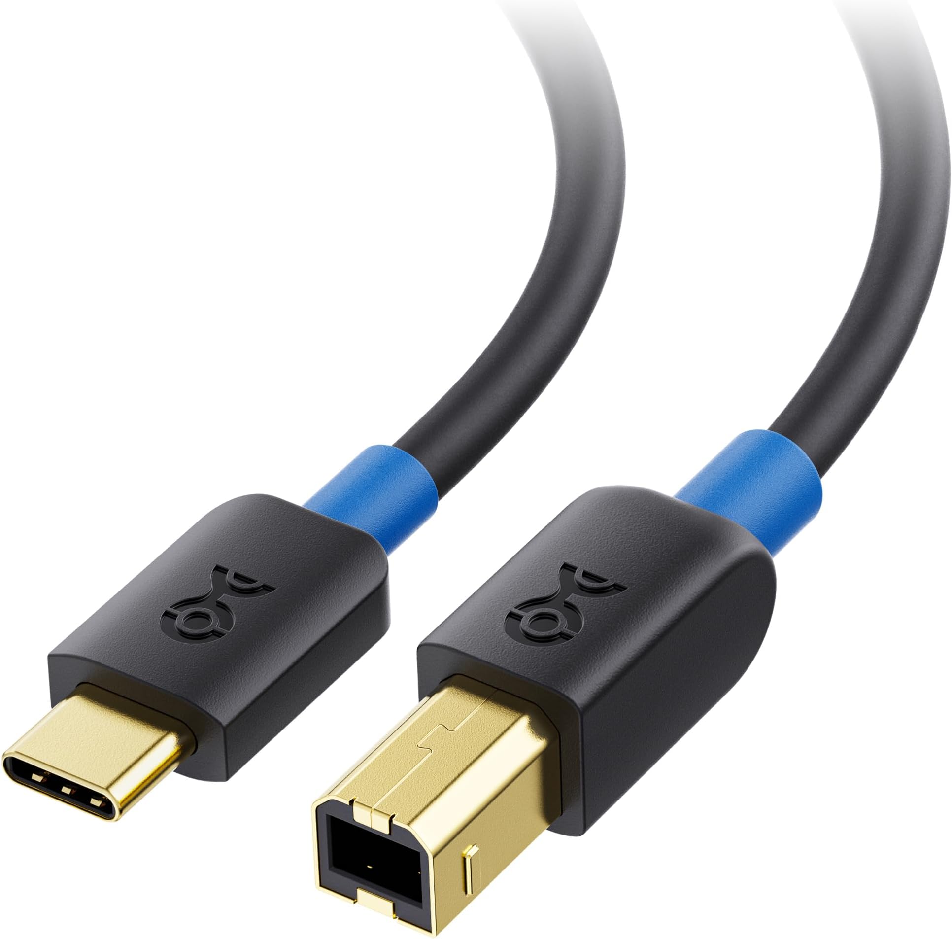 Cable Matters USB B to USB C Cable, 9.8ft, Black