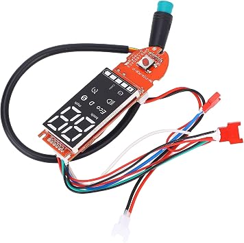 Yinhing Electric Scooter Dashboard Elec Electric Scooter Dashboard PCB Replacement with Connectivity Clear Data Display for Outdoor Riding