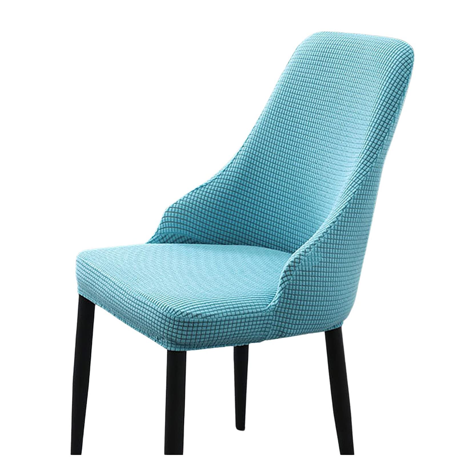 Set di 6 coprisedia elasticizzati universali con braccioli per sedie da pranzo con schienale alto, lavabili, protezione per sedia da ufficio nordico, vestibilità elastica, coperture resistenti per