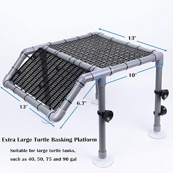 Standing Basking Platform+Turtle Loft