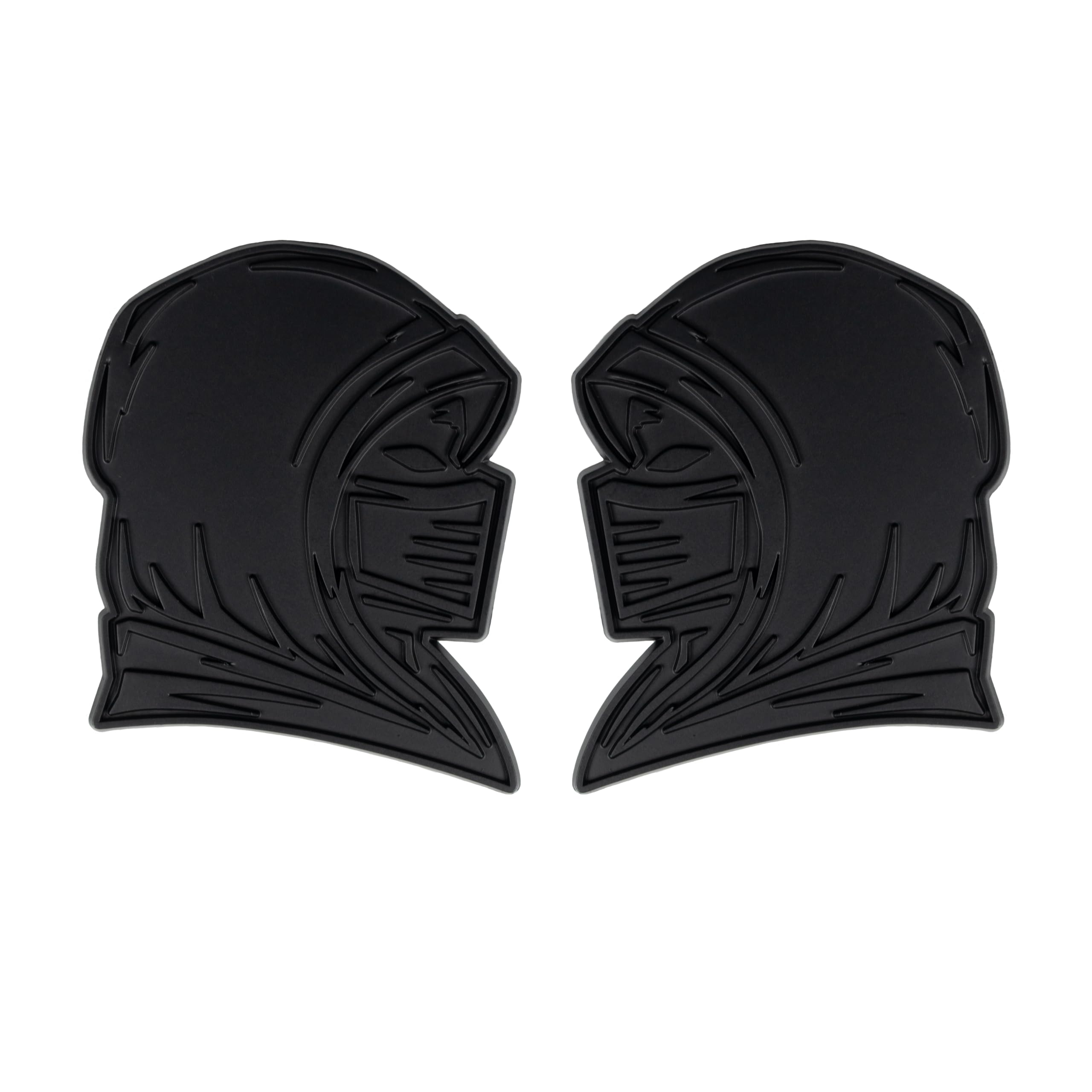 Ninja Emblem, Custom 3D Car Badge – Universal Exterior Accessories for Car, Truck, SUV, Motorcycle (Set of 2) (Matte Black)