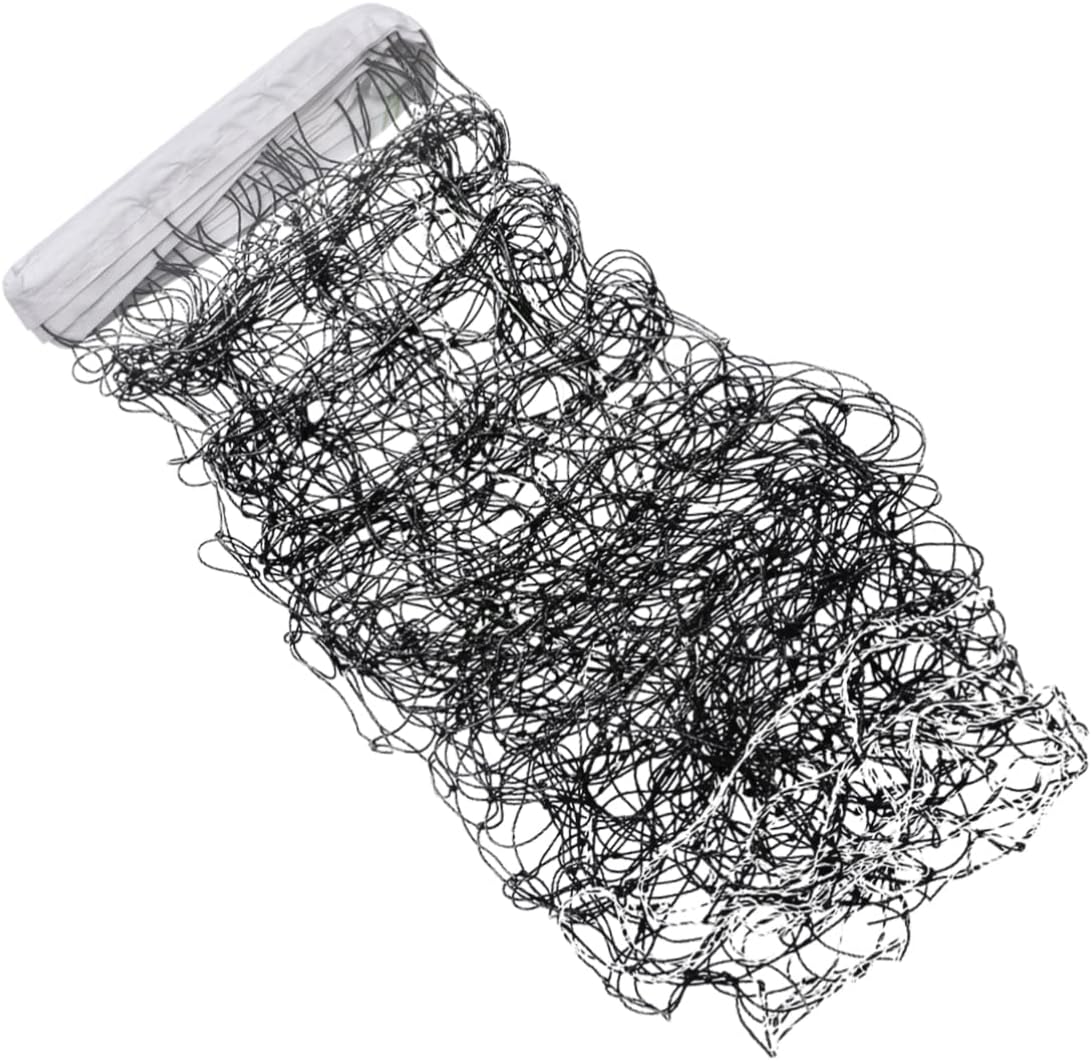 YARNOW 1pc Standard Volleyball Net Lightweight and Compact Replacement for Practice and Competition for Indoor and Outdoor Use Schools Gyms Beaches and Backyards