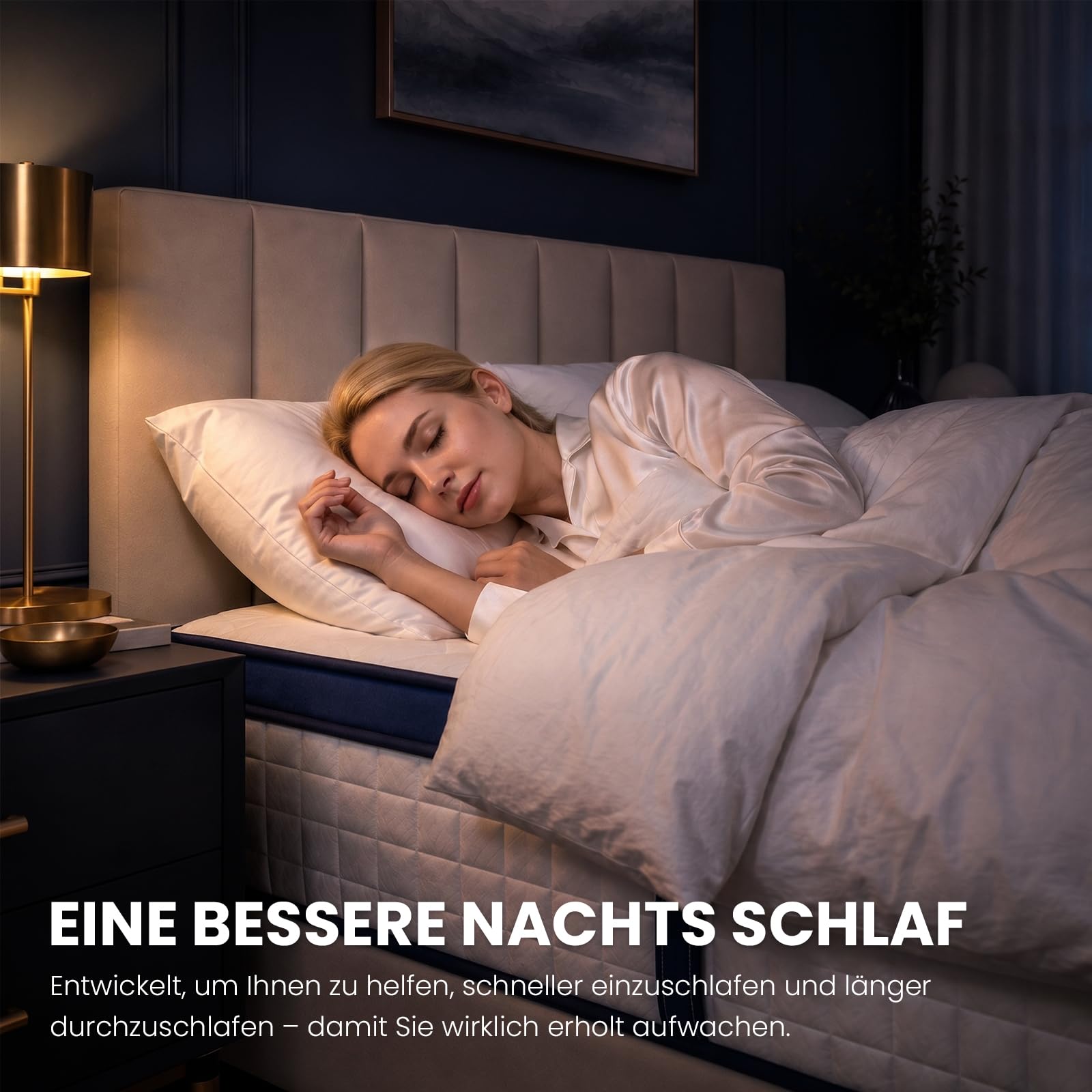 L'AGRATY Matratze 140x200cm Federkernmatratze (25cm Höhe) 7-Zonen Orthopädische Taschenfederkernmatratze mit Comfort Memory-Schaum Schicht,Mittlerer Härtegrad (H4), Rückenentlastende