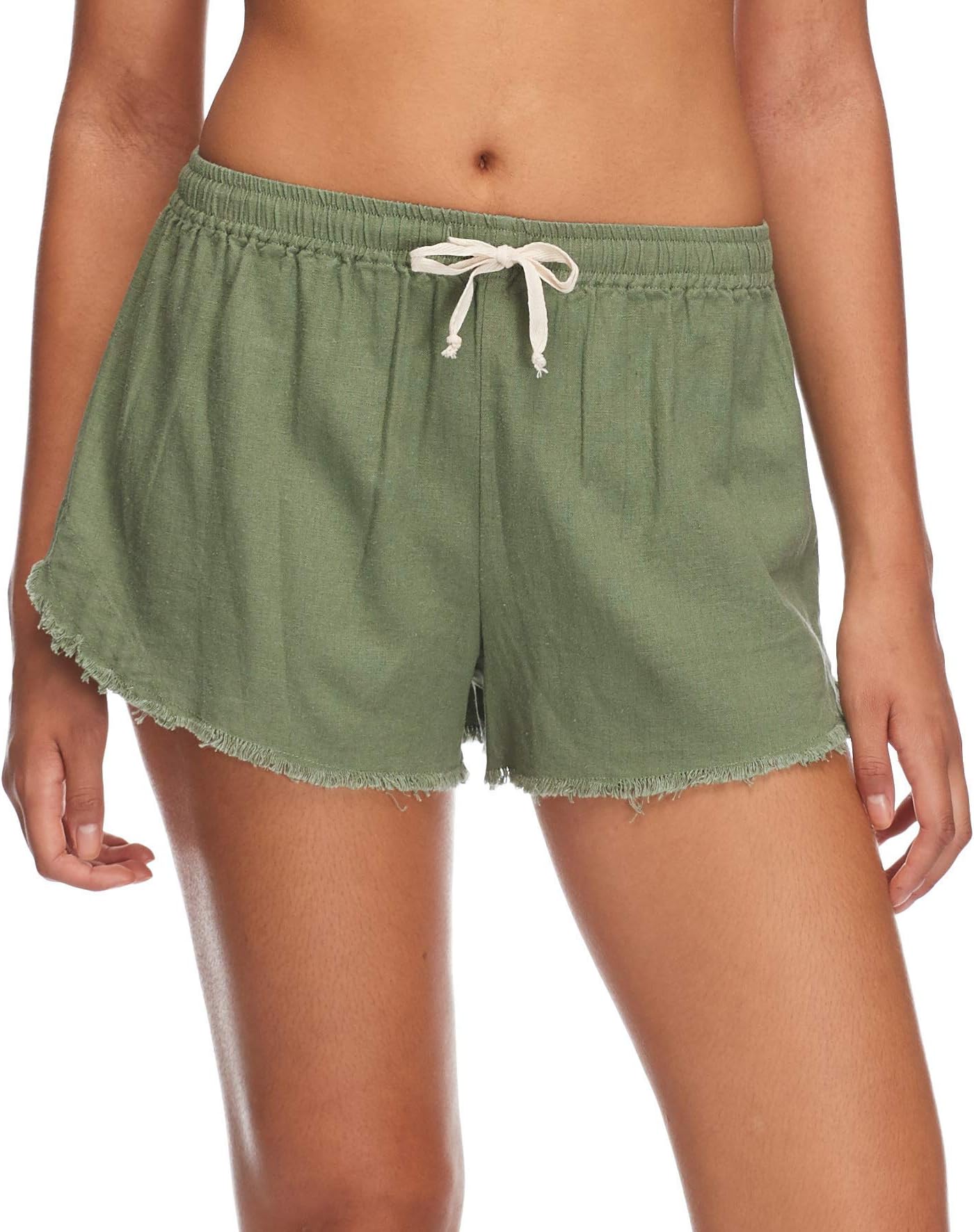 EIDON Junior's Lily Pull On Cover Up Short, Desert, X-Large