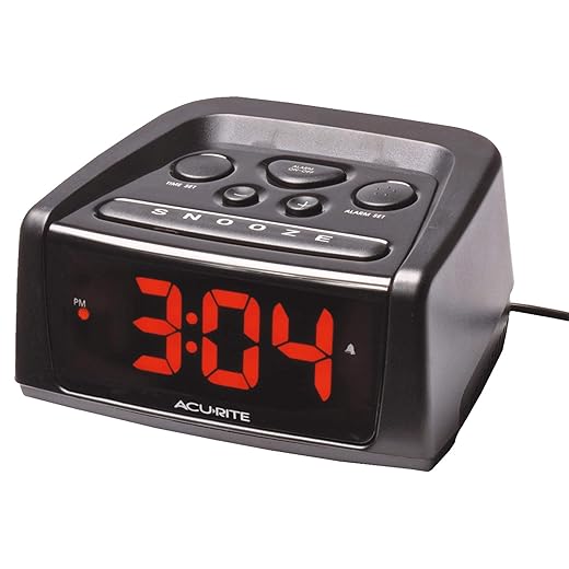 Acu Rite 13019 W 2 5 . 4 " Intelli Time Alarm Clock product
