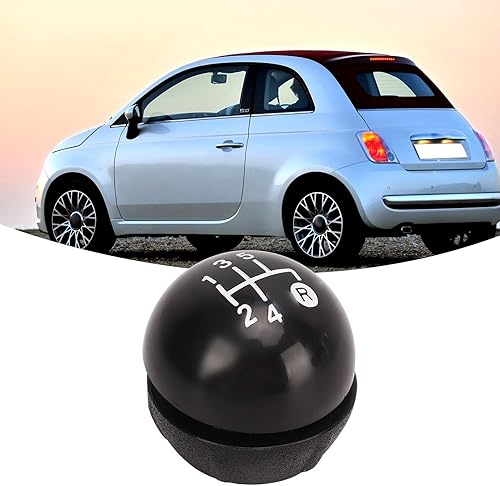 Miniatura 5 de Fydun Kit de perilla de palanca de cambios manual, perilla de palanca de cambios de coche de 5 velocidades, pomo de palanca de cambios de maletero
