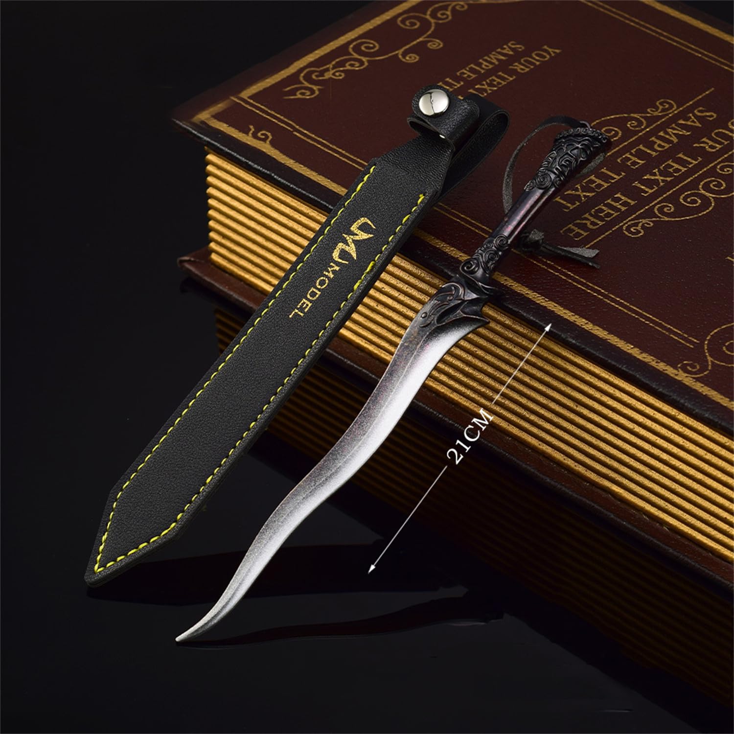 Amazon.co.jp: 【bulzuri】スカイリム V 黒檀のダガー＋革 21cm 短剣