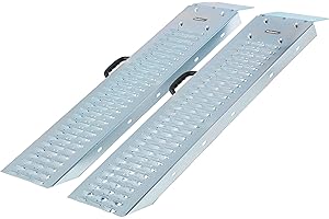 Stalwart Lawn Mower Ramps for Sheds: Convenient and Durable Loading Solution