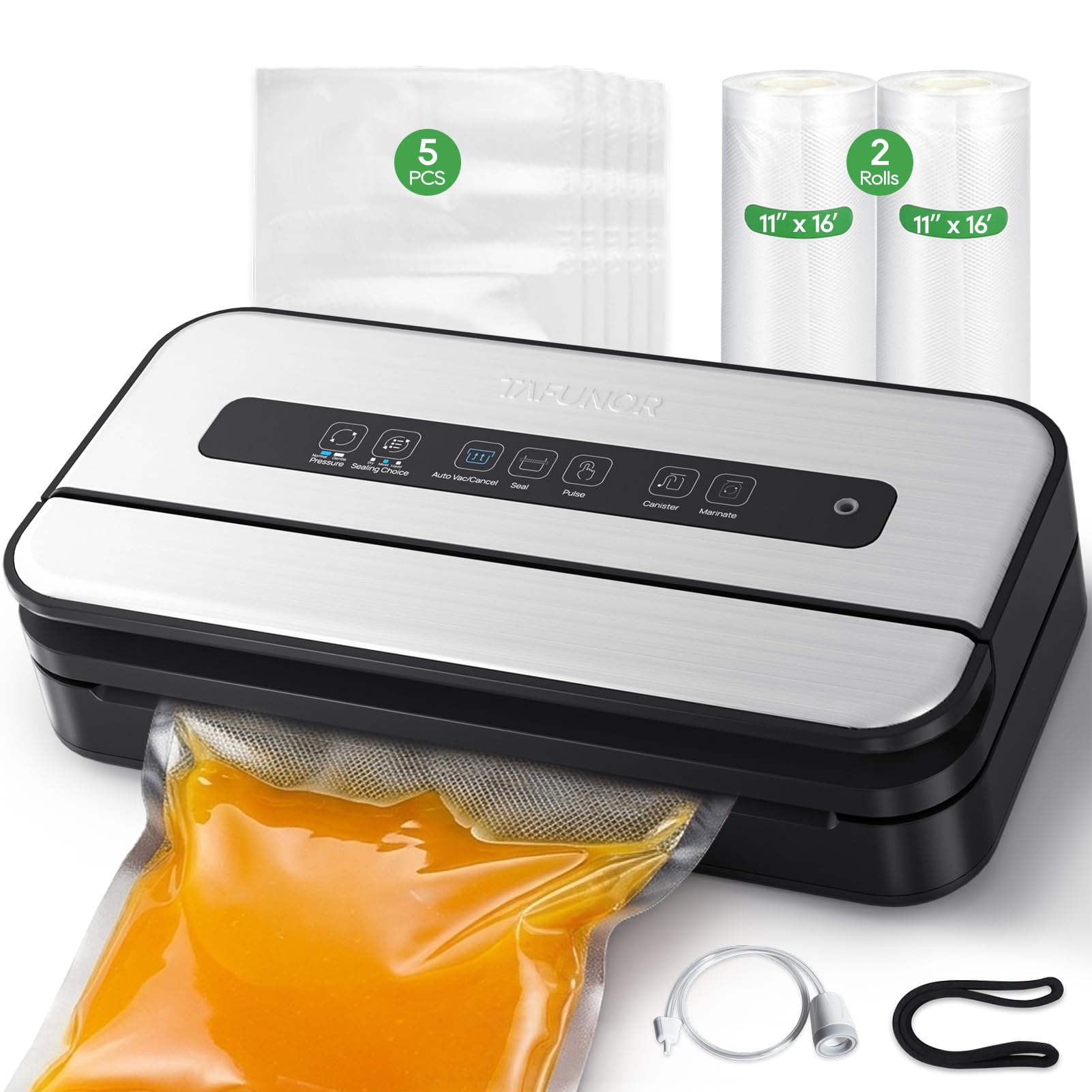 Amazon.com: Vacuum Sealer Machine, 90Kpa Food Vacuum Sealer