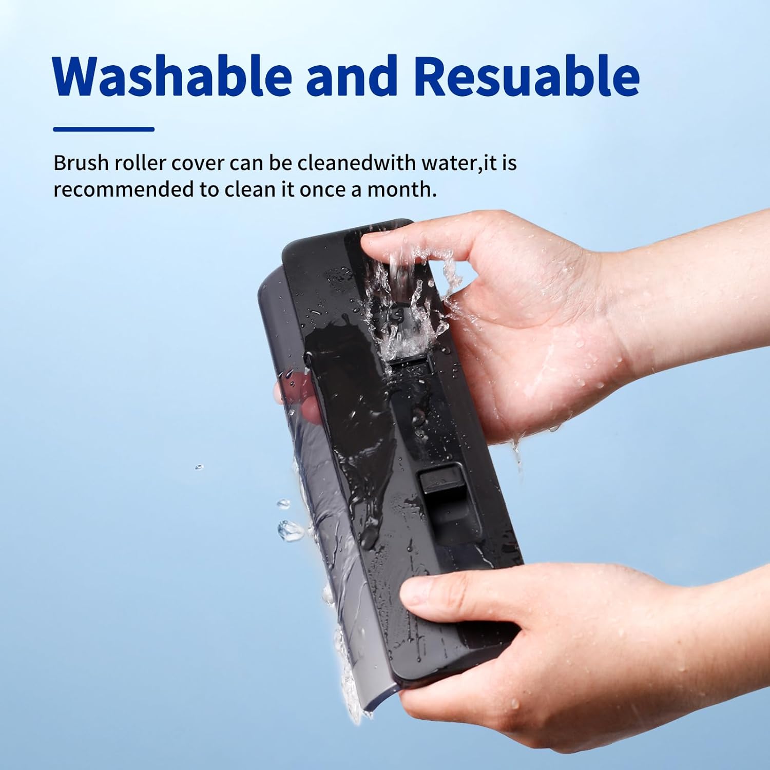 keluke Vacuum Replacement Parts Main Brush Cover Compatible with Tineco Floor ONE S5 / Floor One S5 Pro Cordless Vacuum Cleaners,Wet Dry Vacuum Cleaner Accessories