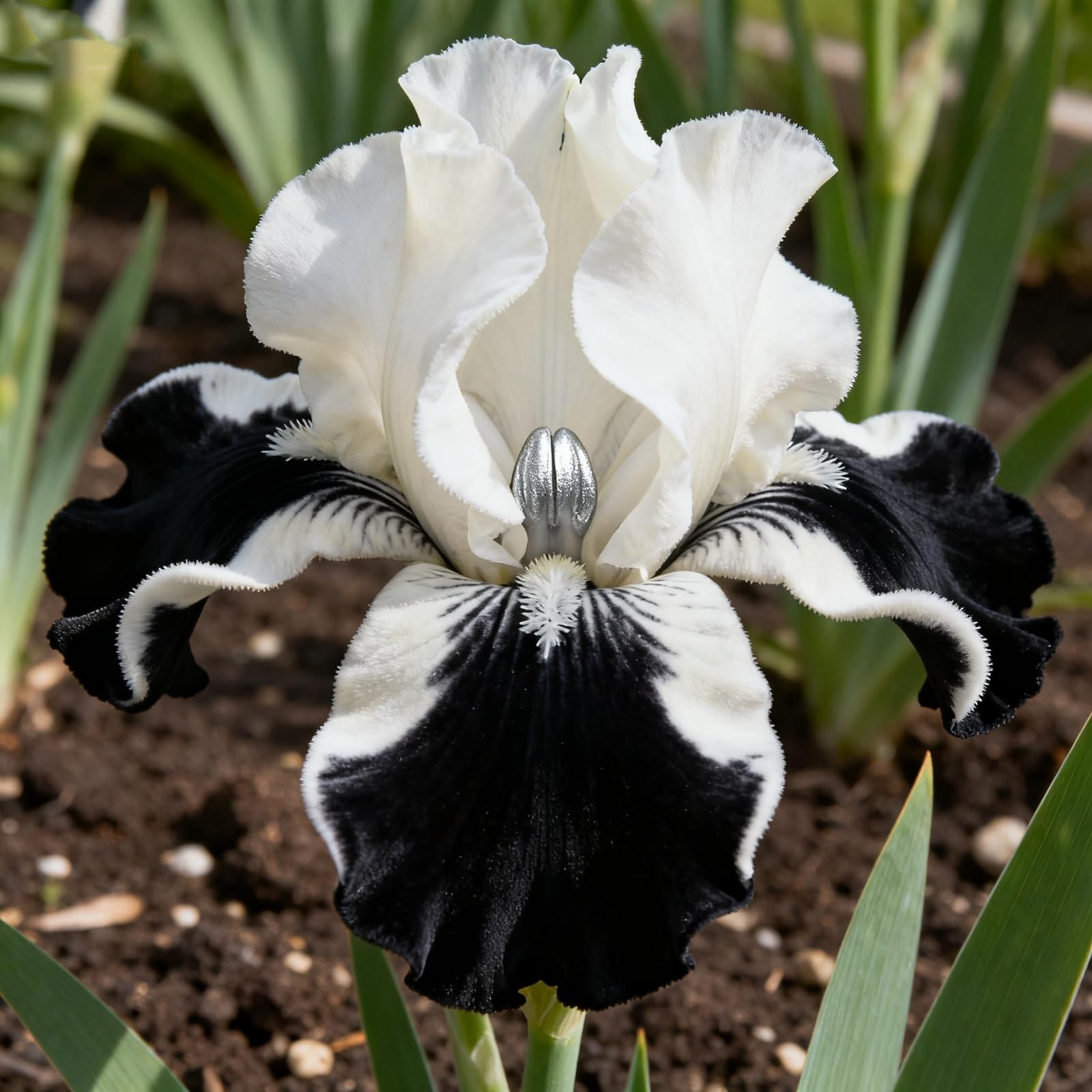 Perennial Iris Bulbs&Vibrant Floral Display,Mix Color,Iris Bulbs for Planting Now UK,Rare,Excellent Display-4bulbs-J