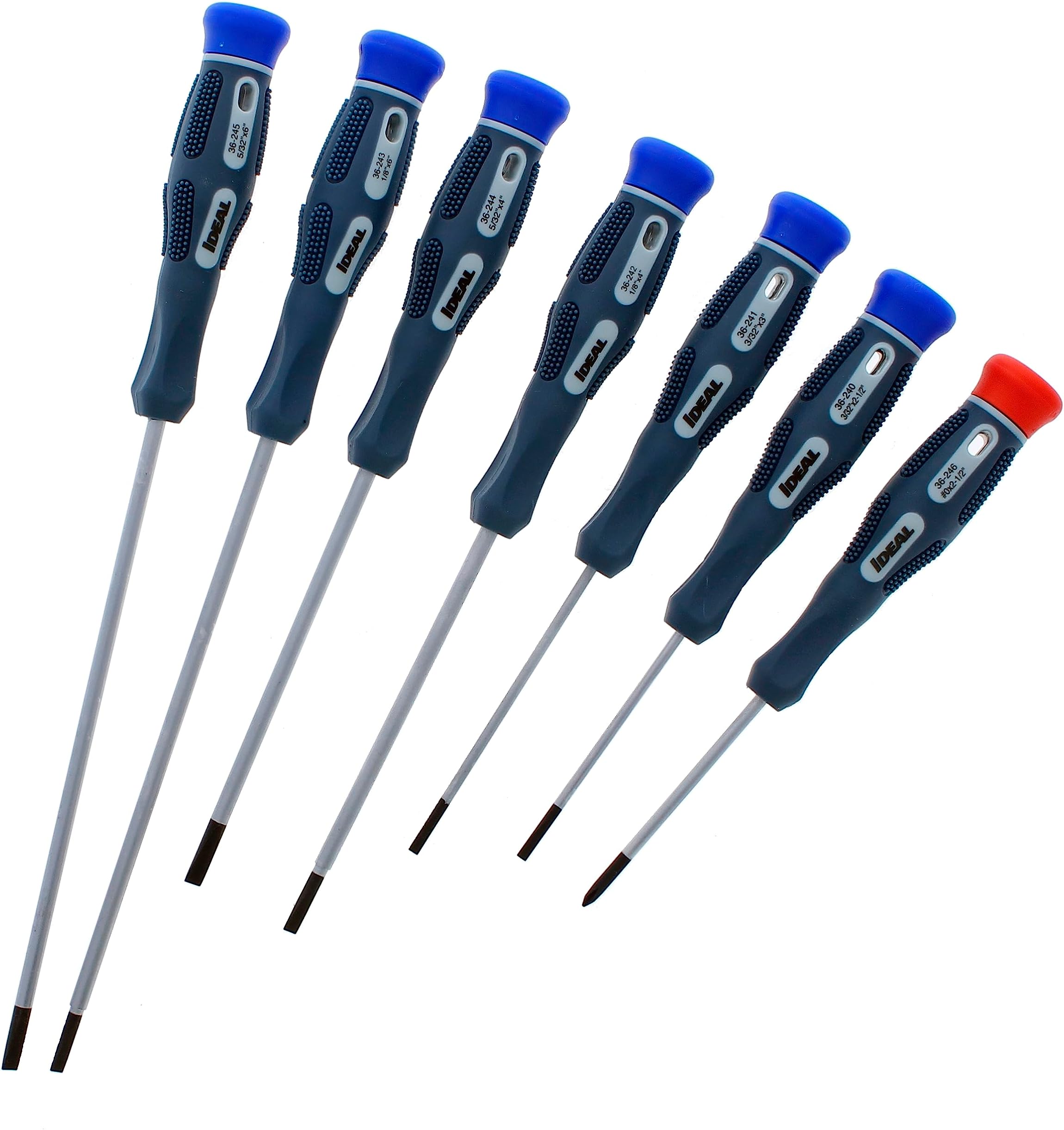 IDEAL Electrical 36-248 Electronic Screwdrivers Set, 7-Piece