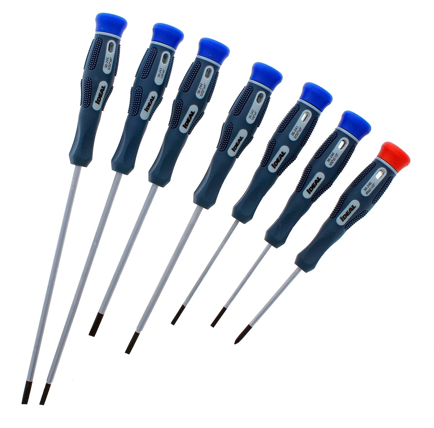 IDEAL Electrical 36-248 Electronic Screwdrivers Set, 7-Piece