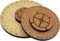 Vista 4 de Creative Escape Rooms The Secret Decoder Ring Bundle - Dos ruedas de cifrado