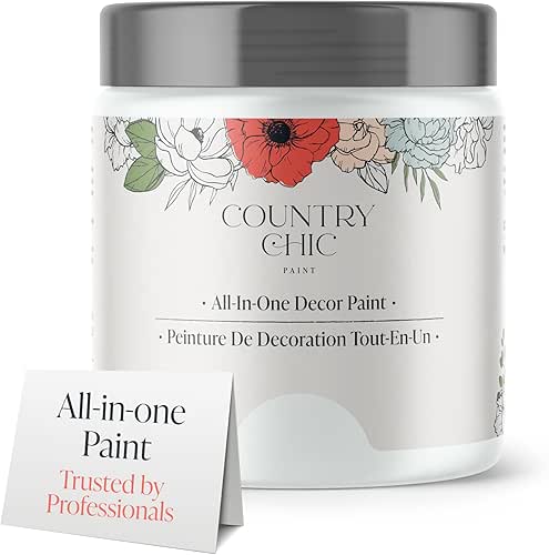Country Chic All-in-One Chalk Paint for Furniture, Cabinets, Home Decor,