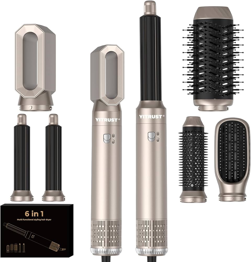 Amazon.com : Yitrust 6 in 1 Hair Dryer Brush Styler Auto Wrap Amazon.com : Yitrust 6 in 1 Hair Dryer Brush Styler Auto Wrap
