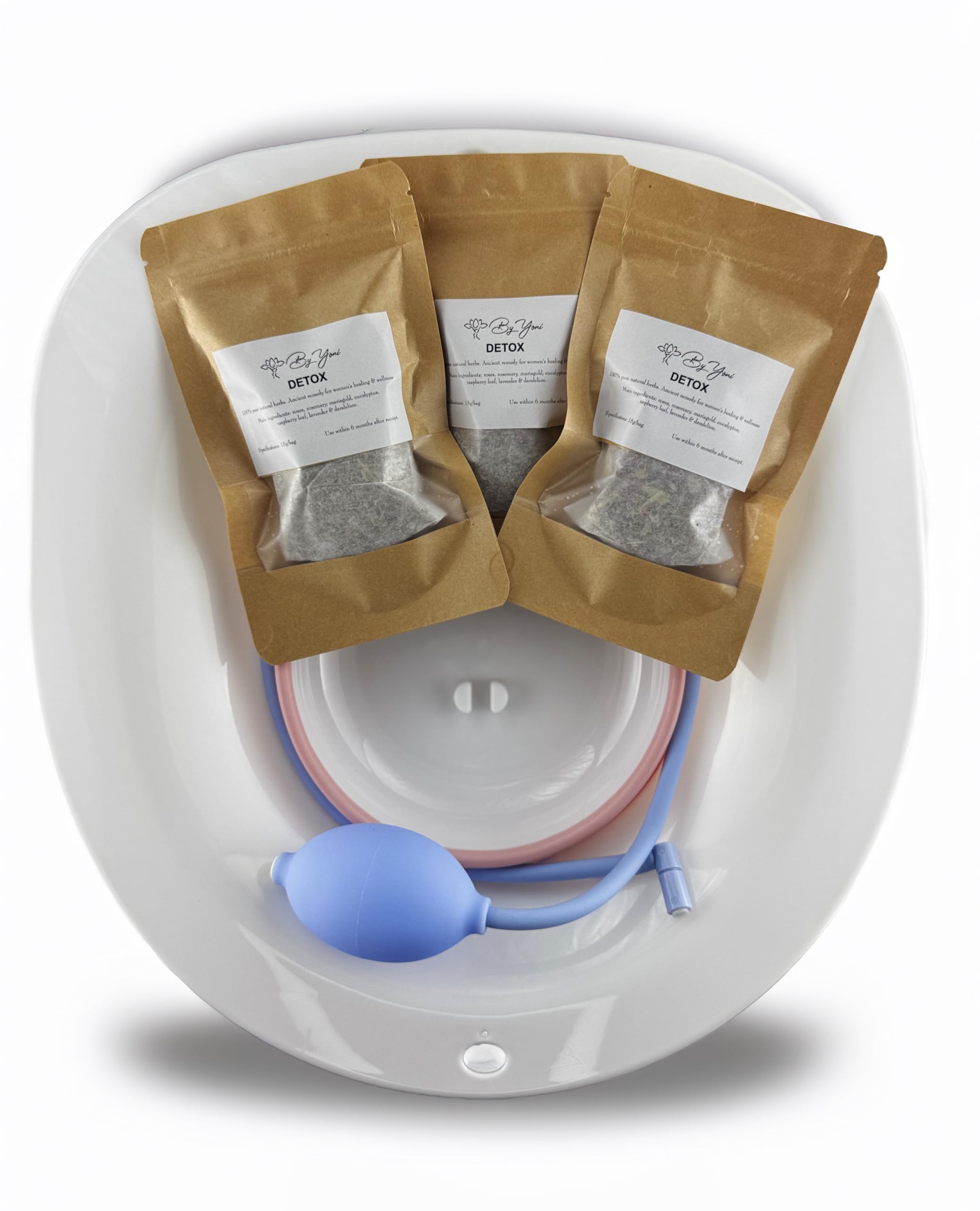 Dampfset - Detox - Yoni Steaming - Feminine Wellness - Intimpflege (9 x Detox - Am Günstigsten)