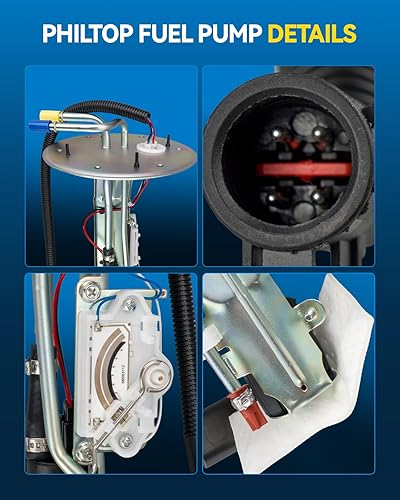 Miniatura 229 de PHILTOP Electric Fuel Pump Assembly Fits For Chevrolet S10 1985-1991, GMC S15 1985-1990, GMC Sonoma 1991, GMC Syclone 1991, SP06B1H