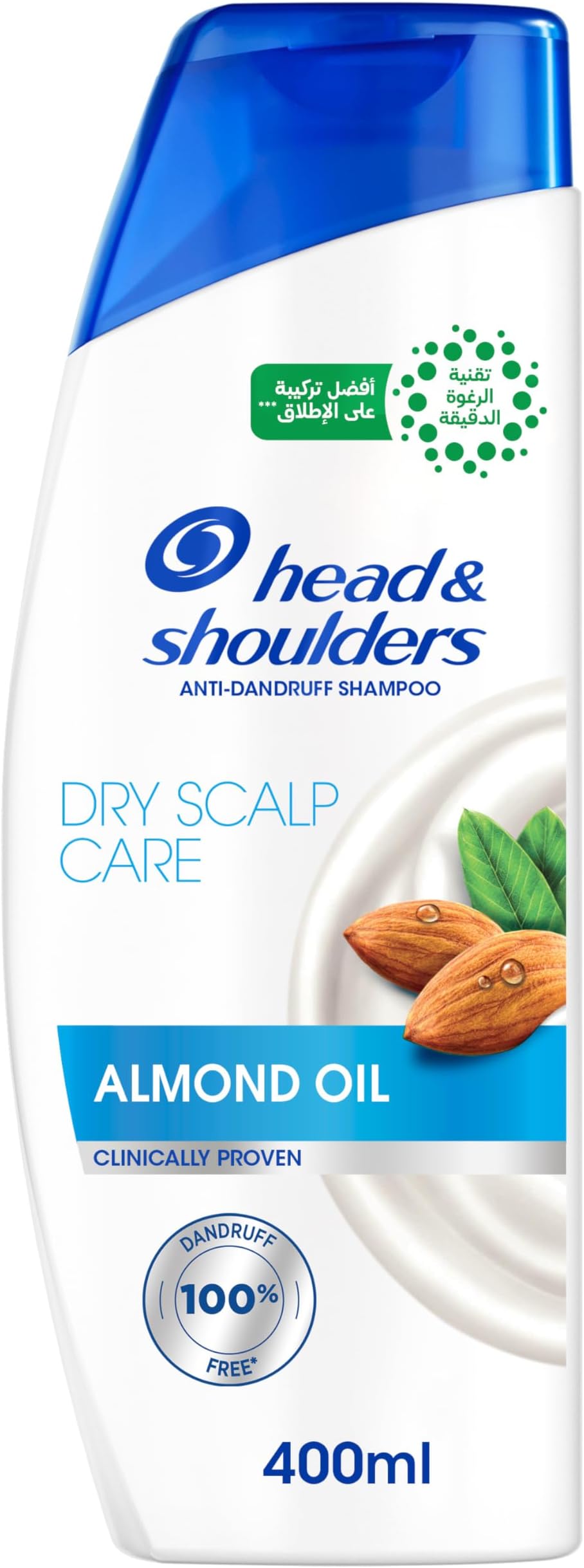 Dry Scalp Care Anti-Dandruff Shampoo With Almond Oil, 400 ml