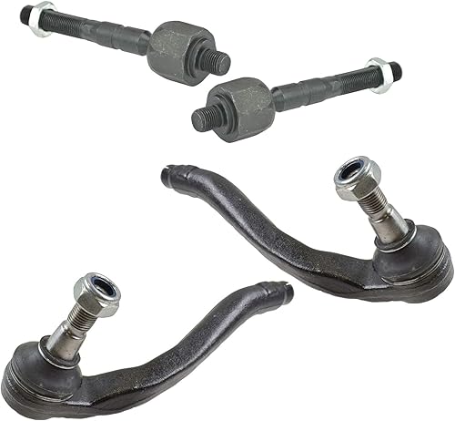 Vista 528 de TRQ - Juego de barras de acoplamiento delanteras interiores y exteriores