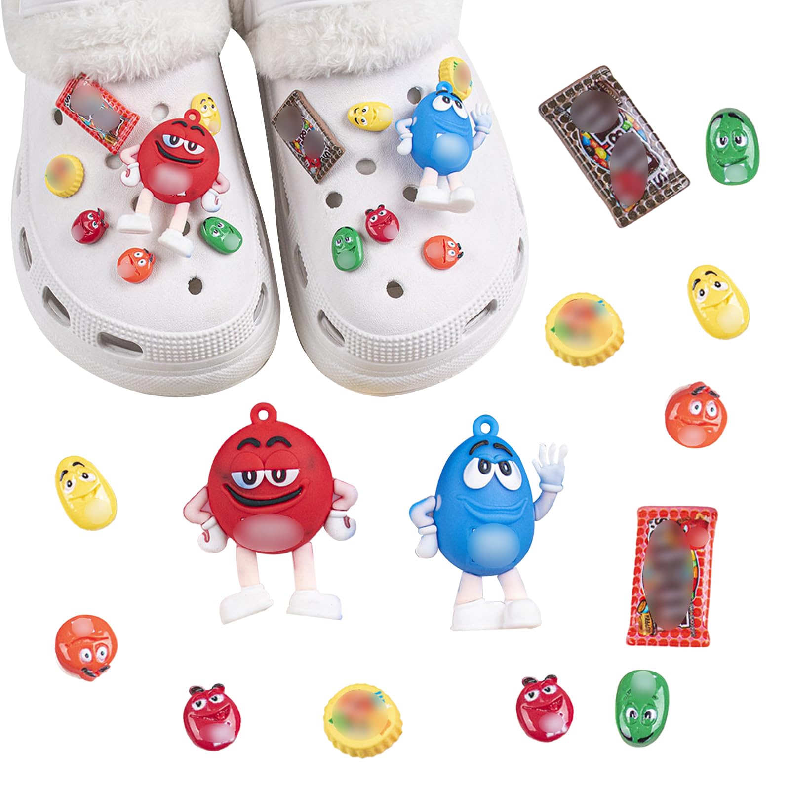 Accessoire Chaussure Enfant Personnalisable Décorations Chaussures Enfant - 18 Charmes PVC Animaux Pour Lacets Accessoires Chaussures Enfant