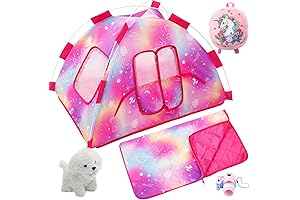 18 Inch Dolls Camping Tent Accessories Set