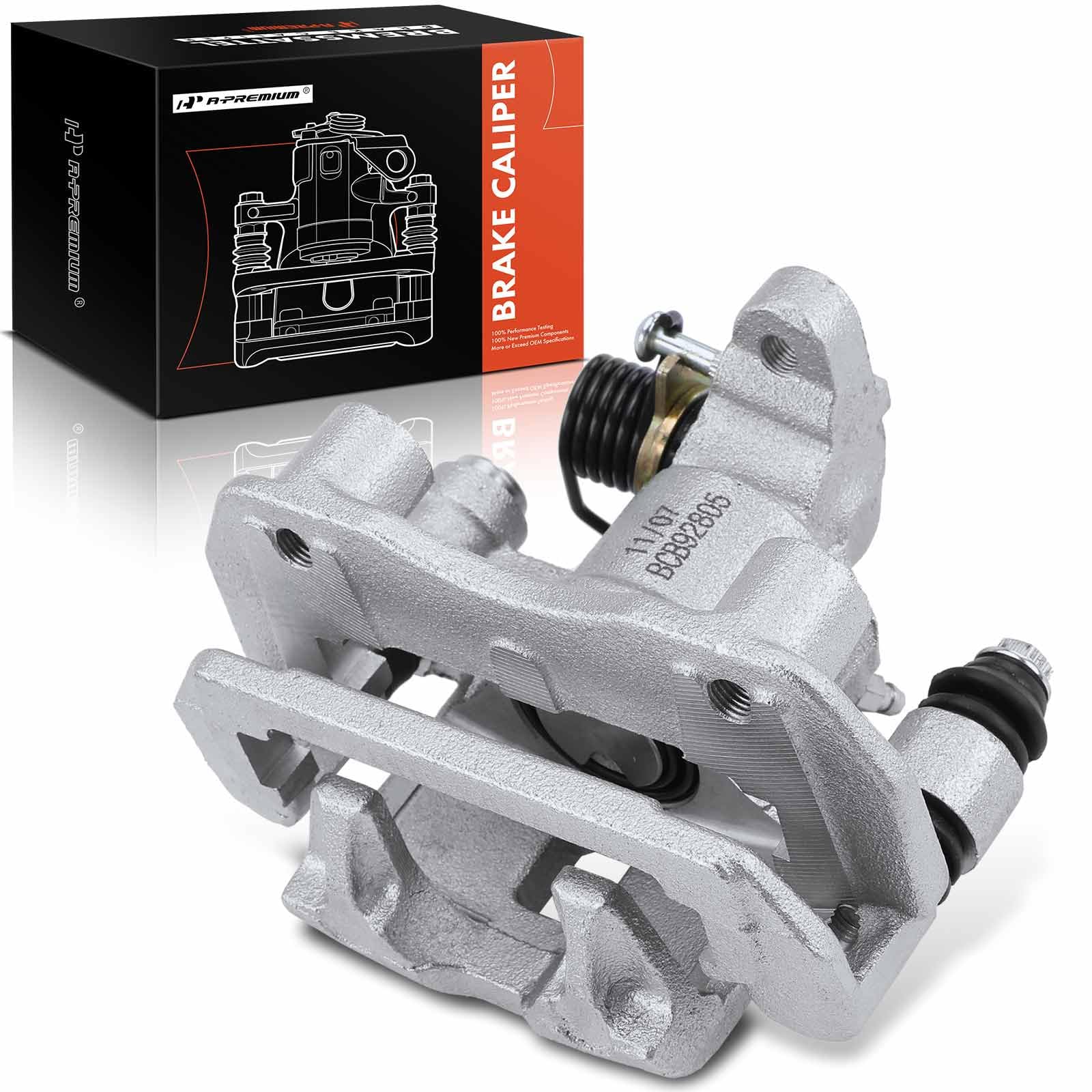 Rear Left Disc Brake Caliper With Bracket For 2001-2003 Mazda Protege & 2002-2003 Protege5