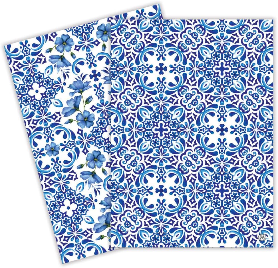 Michel Design Works Indigo Seas Kitchen Towel - Set of 2