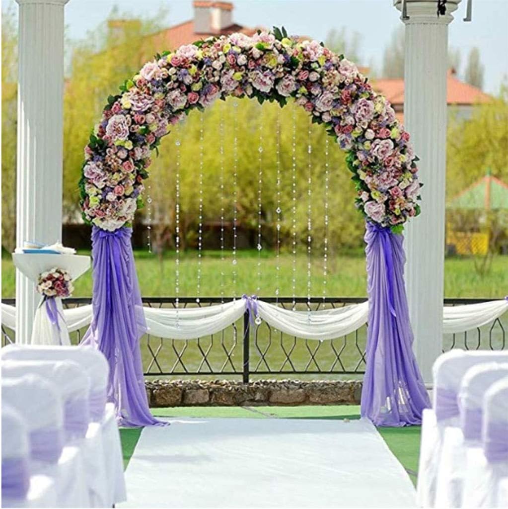 Arbors Garden Arched Flower Stand Metal Steel Garden Rose Arch Used for Garden Hotel Terrace Climbing Plants Outdoor Decorative Pergola
