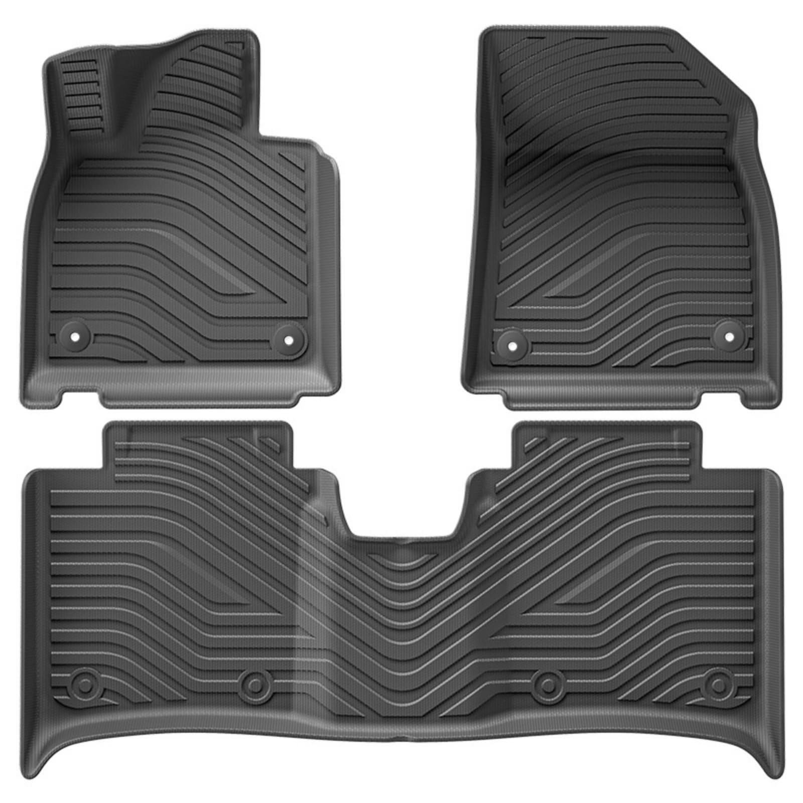 Tapis de sol Zeekr 001 2024 protection premium en TPE durable et antidérapant