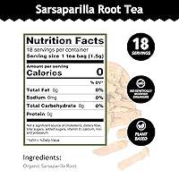 Vista 28 de Buddha Teas Té orgánico de raíz de cohosh negro – OU Kosher, USDA Organic, CCOF Organic, 18 bolsas de té sin blanqueador Licorice Root Tea